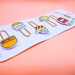 Broches Clips Colours X5 28Mm 26081 Fast Food